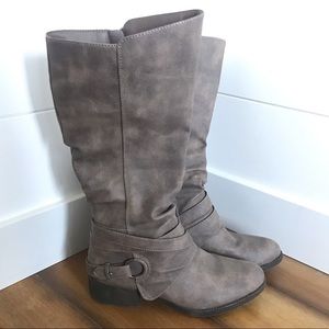 Taupe Boots